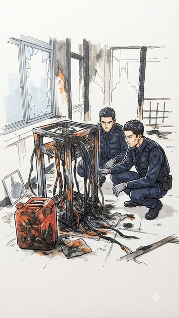Cảnh 2 – tập 3 Nét Vẽ Tiên Tri: Án Mạng Trong Truyện Tranh