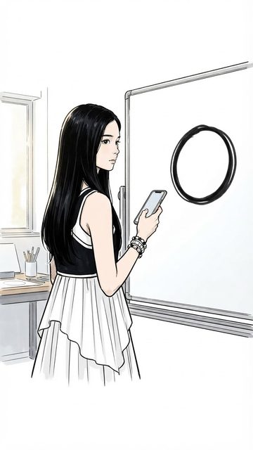 Cảnh 3 – tập 3 Nét Vẽ Tiên Tri: Án Mạng Trong Truyện Tranh