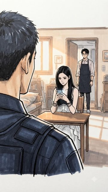 Cảnh 2 – tập 2 Nét Vẽ Tiên Tri: Án Mạng Trong Truyện Tranh